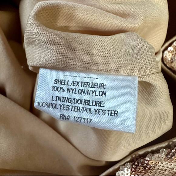 Badgley Mischa Mark + James Rose Gold Sequined Dress - Picture 9 of 9